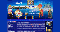Desktop Screenshot of antique-slotmachines.com